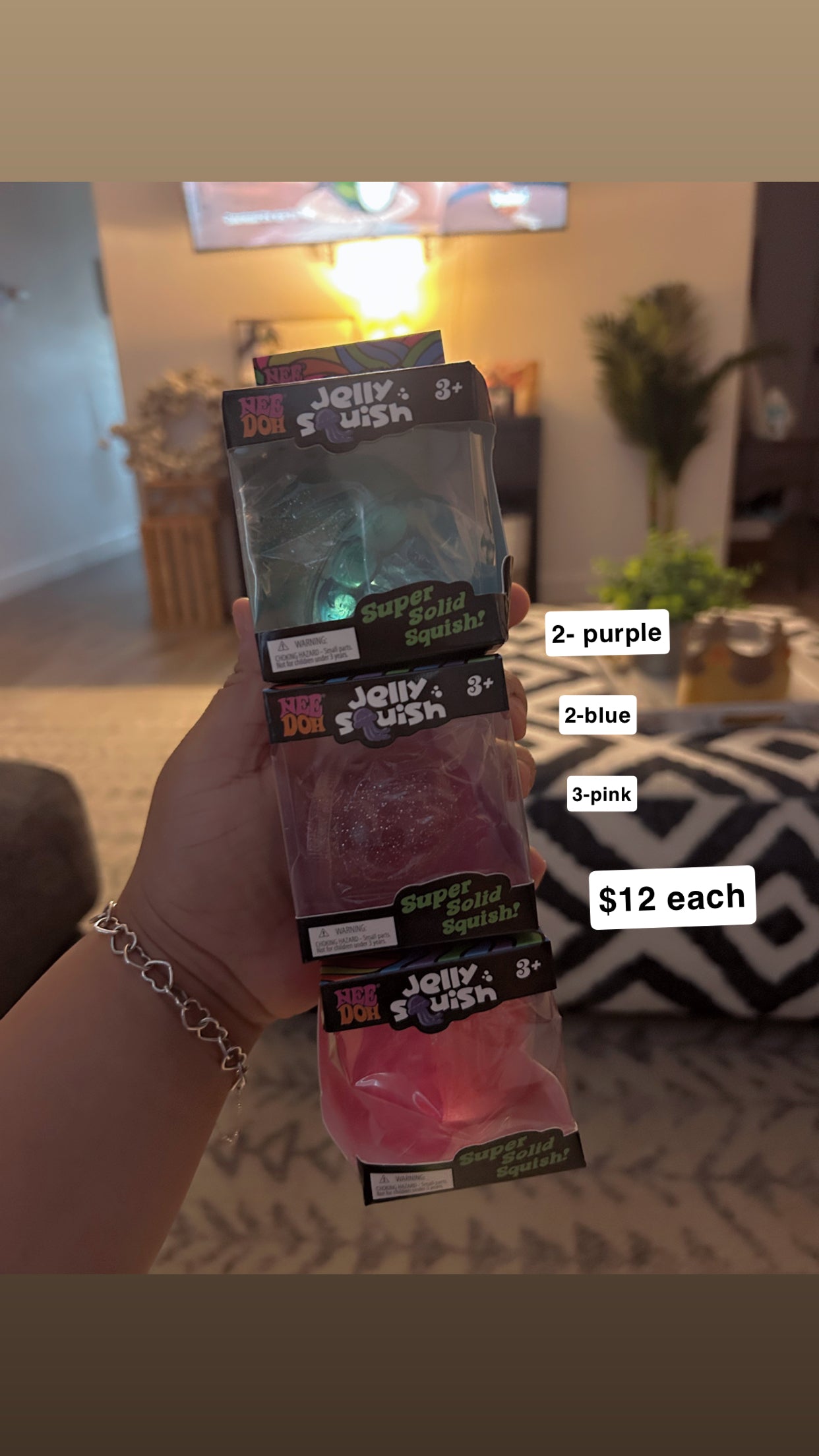 Jelly squish squishy